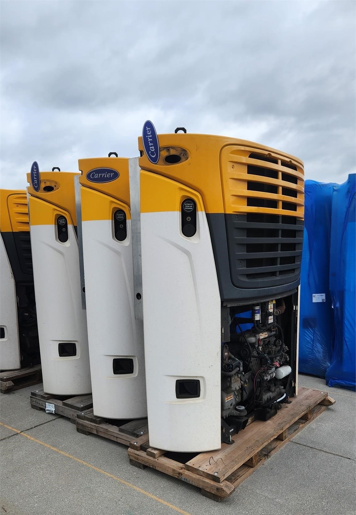 CARRIER X4 7300 genset for reefer containers for sale